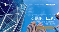 Desktop Screenshot of knightllp.com