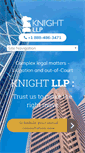 Mobile Screenshot of knightllp.com